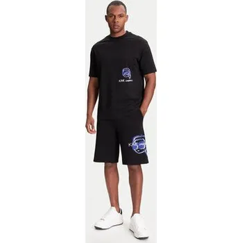 KARL LAGERFELD T-Shirt 755144 553225 Černá Regular Fit XXL