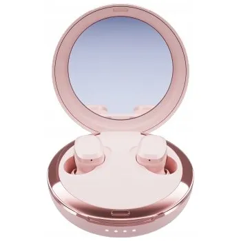 Sluchátka SLUCHÁTKA DO UŠÍ HAPPY PLUGS ADORE S RŮŽOVÝM ZRCÁTKEM