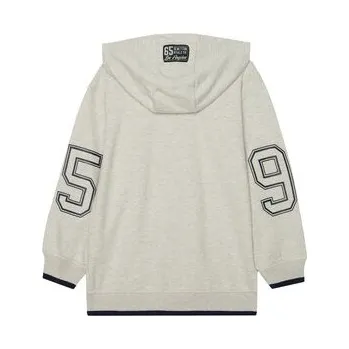 Pánská móda United Colors Of Benetton Mikina 3BC1C504U Šedá Relaxed Fit 122