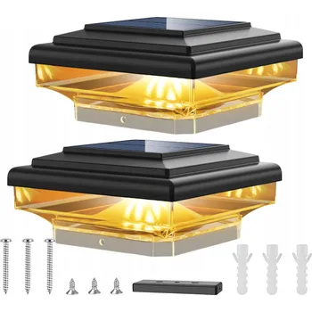 Venkovní osvětlení Solární osvětlovací sloupek Forever Speed 8 bodů černý IP55