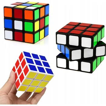 Hlavolam ORIGINÁLNÍ LOGICKÁ KOSTKA 3x3 RYCHLÁ PROFESIONÁLNÍ KLASICKÁ