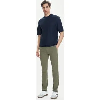 Pánské kalhoty BOSS Chino kalhoty 50548006 Zelená Slim Fit 36_30