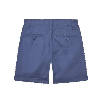 Pánské kraťasy United Colors Of Benetton Šortky z materiálu 43WBC901E Modrá Regular Fit 150