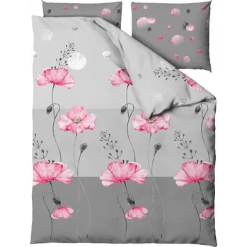 Povlečení Povlečení saténové 160x200 Poppy