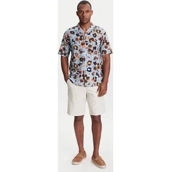 Dámské oblečení United Colors Of Benetton Šortky z materiálu 4W3LU9014 Béžová Regular Fit 50