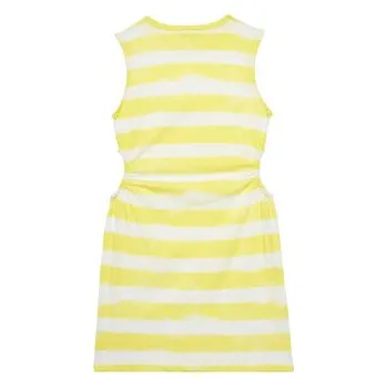 Dámské šaty United Colors Of Benetton Letní šaty 3SL3CV013 Žlutá Regular Fit 168