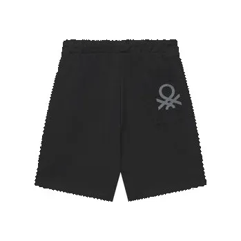 Pánské kraťasy United Colors Of Benetton Sportovní kraťasy 3BL0C903L Černá Regular Fit 140