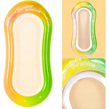 NAFUKOVACÍ MATRACE / LEHÁTKO DO VODY, BAZÉNU, NA PLÁŽ SE SÍŤKOU 160X85CM - KŘESLO