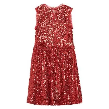 Dámské šaty United Colors Of Benetton Elegantní šaty 48U9CV02Y Červená Regular Fit 168