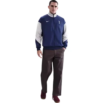 Pánská casual bunda Pánská bunda Nike Tottenham Hotspur 25/26 Strike Anthem modrá