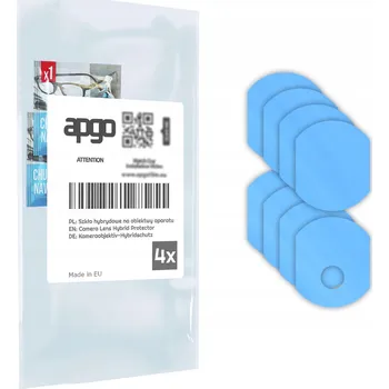 Pouzdro na mobilní telefon 4x Sklo 9H na FOTOAPARÁT OBJEKTIV KAMERU pro Honor 70 Pro +, FLEXIBLE