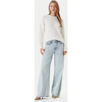 Dámský svetr Guess Svetr W5YR56 Z2ZK2 Bílá Regular Fit XS