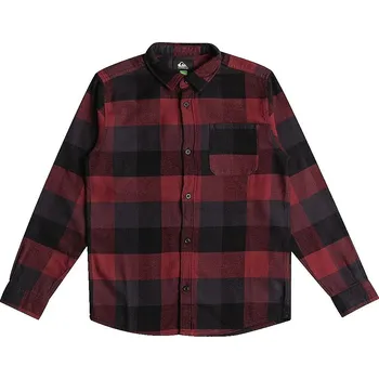 Pánská košile košile Quiksilver Motherfly LS - KVJ1/Black Motherfly 16 Years