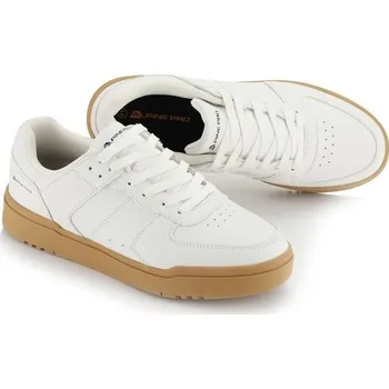 Pánská obuv Pánské tenisky ALPINE PRO BONT 46 Bílá, Hnědá
