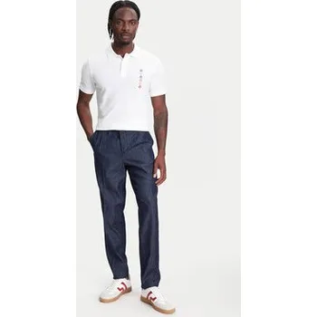 Pánské oblečení United Colors Of Benetton Polokošile 3089U302J Bílá Regular Fit L