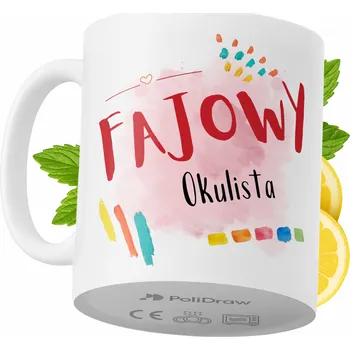 Hrnek Polidraw Hrnek Polidraw pro očního lékaře keramika 330 ml