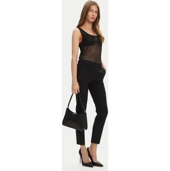 Guess Top W5YR29 Z37G0 Černá Regular Fit L