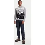 United Colors Of Benetton Svetr 1244K108R Šedá Regular Fit XXL