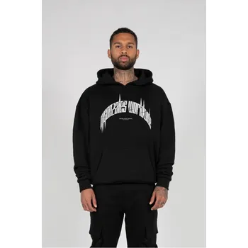 Pánská mikina HIGHER THAN HEAVEN V.3 Ultra Heavy Hoody - black 4XL