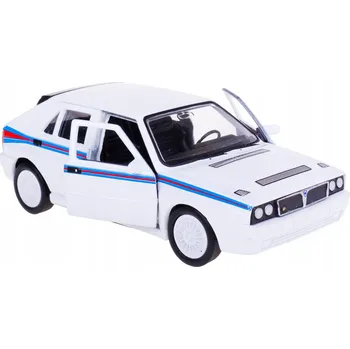 autíčko LANCIA DELTA HF INTEGRALE EVOLUZIONE MARTINI 5 MODEL KOVOVÝ WELLY 1:34-39