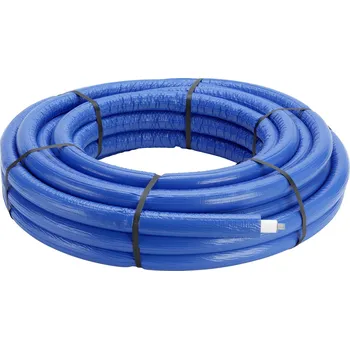 Vodovodní potrubí Viega Pexfit Pro 25x2,8 trubka PE-Xc/AL/PE-Xc s izolací modrá(a75m) m.4705.6