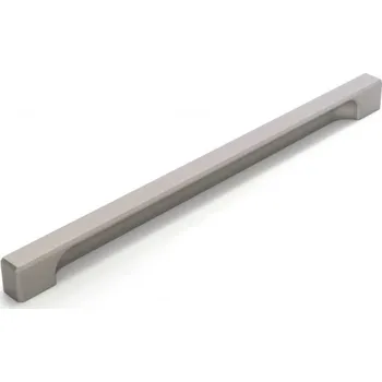 Nábytkové kování Rujzdesign Úchytka SIBA / Broušená nerez 96 mm