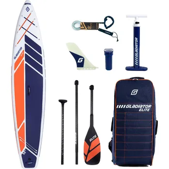 Paddleboard GLADIATOR paddleboard GLADIATOR Elite 12'6'' Touring MODRÁ|ORANŽOVÁ