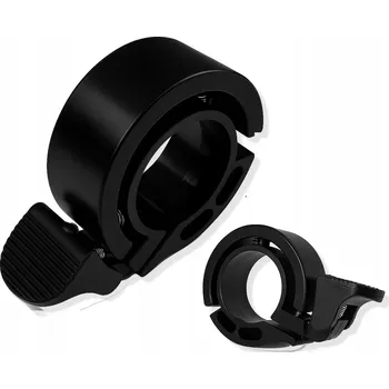 Zvonek na kolo Mechanický zvonek K&M ZR06 Černý 38 mm