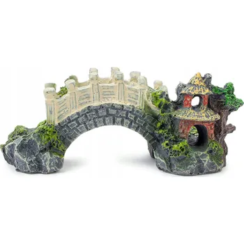 Dekorace do akvária Happet Most vedoucí ke věži - Dekorace do akvária