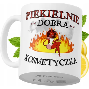 Hrnek Polidraw Hrnek Polidraw pro kosmetičku na dárky keramika 330 ml