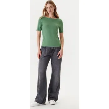 Pánská móda United Colors Of Benetton T-Shirt 3FJHD109K Zelená Slim Fit S