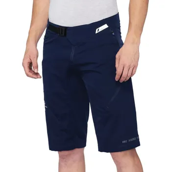 Cyklistické kalhoty Kraťasy - 100% Airmatic - Navy 36