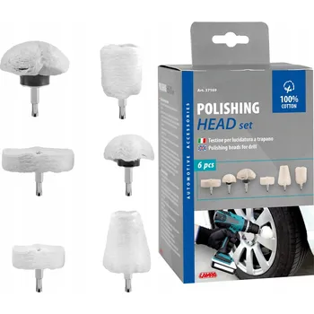 Vrták Lešticí hlavy ve tvaru vrtáku do vrtačky, sada 6 kusů