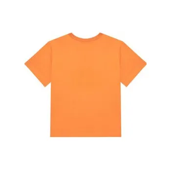 Pánská móda United Colors Of Benetton T-Shirt 3JERG10JQ Oranžová Regular Fit 116