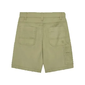 Pánské kraťasy United Colors Of Benetton Šortky z materiálu 47RGC902U Zelená Regular Fit 130