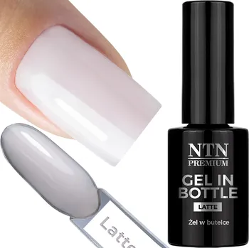 Lak na nehty Gel na nehty v lahvičce s štětcem NTN 7 g Gel In Bottle Latte