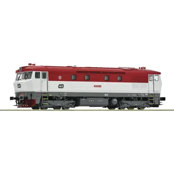 Modelová železnice Roco Dieselová lokomotiva 749 218-4 ČD Bardotka 7300054