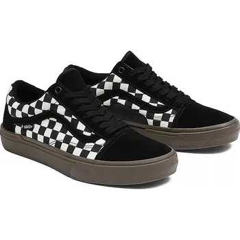 Pánské tenisky boty Vans BMX Old Skool - Checkerboard Black/Dark Gum 44.5