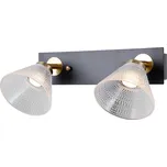 Italux WL-34393-2-BK-HBR LED bodové stropní svítidlo Orella | 8W LED | 466lm | 3000K + K nákupu nad 3000 Kč dárek zdarma