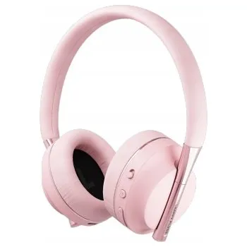 Sluchátka BLUETOOTH BEZDRÁTOVÁ SLUCHÁTKA PŘES UŠI HAPPY PLUGS PLAY RŮŽOVÁ