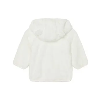 Pánská móda United Colors Of Benetton Fleecová mikina 30Y5A501D Bílá Regular Fit 82