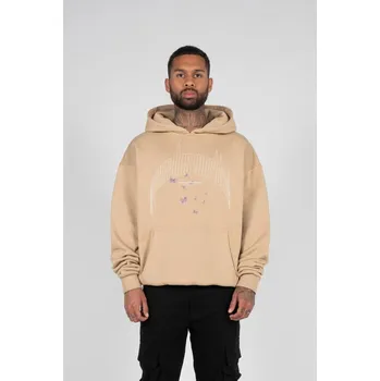 Pánská mikina METAMORPHOSE V.3 Heavy Oversized Hoody - unionbeige XXL