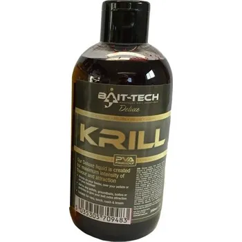 Návnadové aroma Bait-Tech tekutý posilovač Deluxe Krill 250 ml
