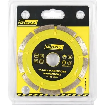 Řezný kotouč Diamantový kotouč Grot 125x22,2 mm segmentový
