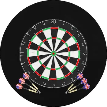 Sada nářadí vidaXL Marketos Profesionální sisalový terč se 6 šipkami a širokým okrajem