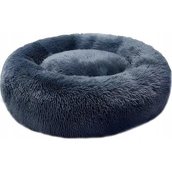 Pelíšek pro psa Plyšové pelíšek pro domácí mazlíčky 100*20 cm, tmavě šedé