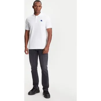 KARL LAGERFELD Polokošile 745022 553231 Bílá Regular Fit XXL