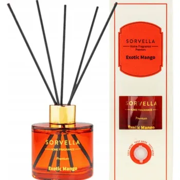 Osvěžovač vzduchu Sorvella difuzér vůně Exotic Mango vonné tyčinky 120 ml