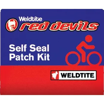 Lepící sada Záplaty samolepící Weldtite Red Devils sada 7 ks