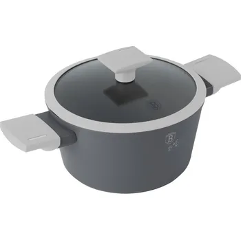 Hrnec BERLINGERHAUS Kastrol s titanovým povrchem a poklicí 20 cm Aspen Collection BH-8272